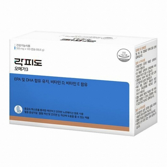 락피도 오메가3 120캡슐 (2개)_이미지