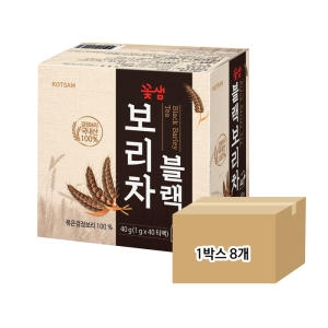 꽃샘식품 꽃샘 블랙 보리차 1g 40티백