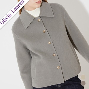 올리비아로렌 패플 버튼장식 핸드메이드 자켓 VOCFU3_이미지
