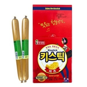 롯데푸드 롯데햄 키스틱 치즈 소시지 10개입 600g (2개)_이미지