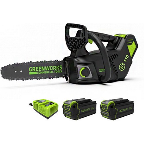 그린웍스 G-MAX 40V 탑핸들 체인톱 (5.0Ah, 배터리 2개)_이미지
