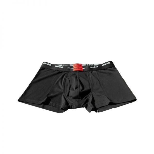 휴고보스 그린 Five-pack Of Stretch-cotton Trunks With Logo Waistbands 50532619 .._이미지