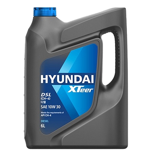 현대오일뱅크 엑스티어 DSL CH-4 10W30 6L