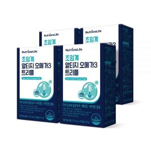 뉴트리원 초임계 알티지 오메가3 트리플 1190mg 30캡슐 (4개)_이미지