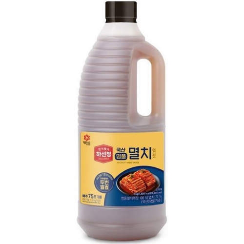 하선정 국산 명품 멸치액젓 3kg (2개)_이미지