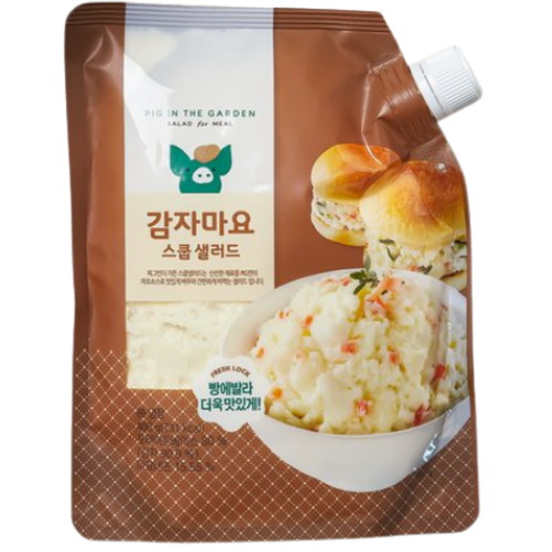 피그인더가든 감자마요 스쿱 샐러드 400g이미지입니다. 누르면 해당 게시물로 새창이동합니다.