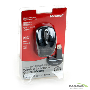 Microsoft 무선 Notebook Optical Mouse 블랙_이미지