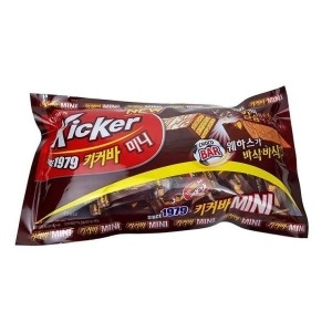 크라운제과 키커바 미니 392g 치즈크림 국희 웨하스 새콤_이미지