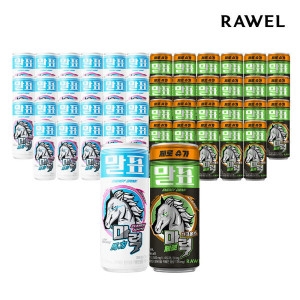 말표 마력 에베레스트 화이트 에너지 드링크 250ml 24개 + 다크홀스 에너지 드링크 250ml 24개_이미지