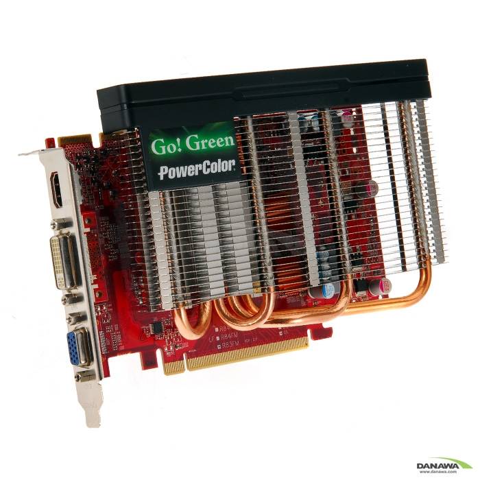 PowerColor 라데온 HD 5670 Go! Green D5 1GB 대원_이미지