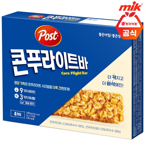 동서식품 포스트 콘푸라이트 밀크바 140g (1개)_이미지