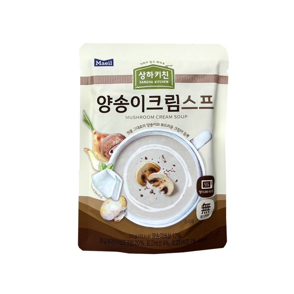 매일유업 상하키친 양송이 크림수프 150g (1개)_이미지