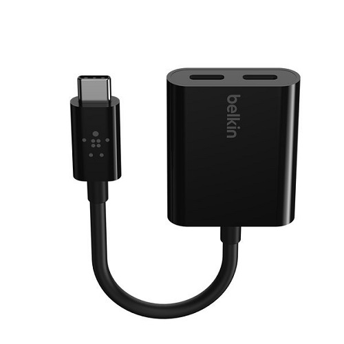벨킨 F7U081bt Type C to C 듀얼 어댑터
