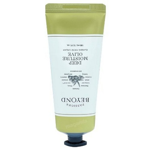 비욘드 클래식 핸드크림 딥 모이스처 올리브 100ml (1개)_이미지
