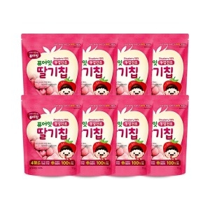 내이브로 퓨어잇 동결건조 딸기칩 12g (8개)_이미지