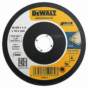 디월트 4인치 <b>절단석</b> DWA8060SIA