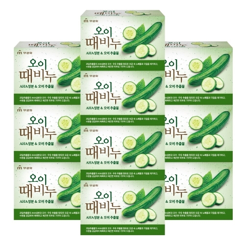 무궁화 오이 때비누 90g (10개)_이미지