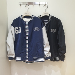 행텐주니어 행텐틴즈 뉴코아울산아울렛 약간 두꺼운 주니어 바시티 점퍼14530-010-602-46