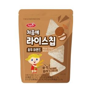 처음에 라이스칩 호두아몬드 30g
