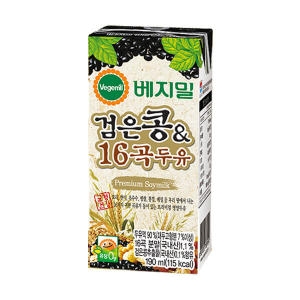베지밀 검은콩과16곡두유 190ml x 48팩