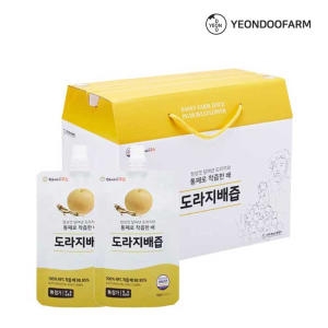 아빠의주스 연두팜 도라지배즙 100ml 40개입 한박스
