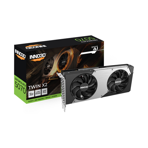 INNO3D 지포스 RTX 5070 D7 12GB TWIN X2