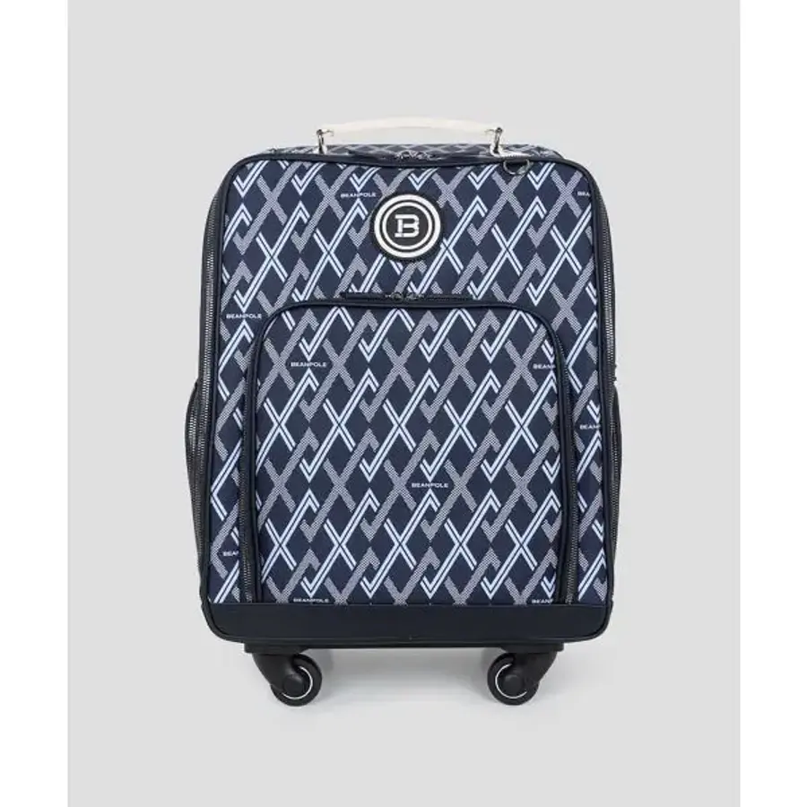 삼성물산 빈폴 ACCESSORY 여성 패턴 트롤리 보스턴백 네이비BE58D4A02R 108422_이미지