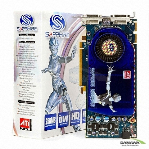 SAPPHIRE 라데온 X1950GT 오버에디션 256MB 이엠텍_이미지