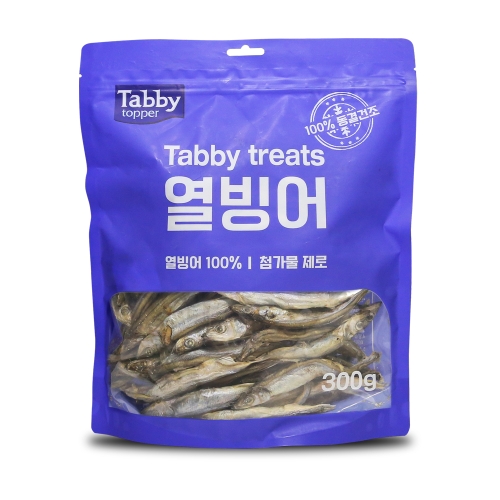 테비토퍼 테비트릿 동결건조 열빙어 300g (1개)