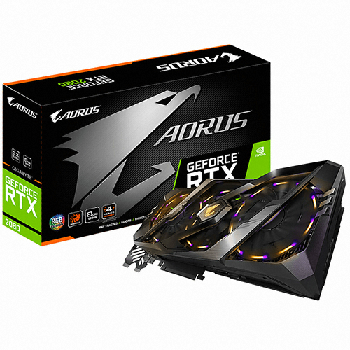 GIGABYTE AORUS 지포스 RTX 2080 D6 8GB