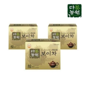 다농원 보이차 40티백 (3개)