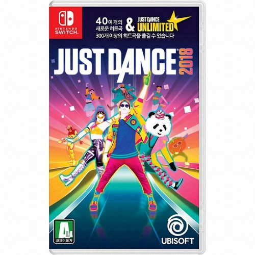 유비소프트 저스트 댄스 2018 SWITCH (중고,영문판)