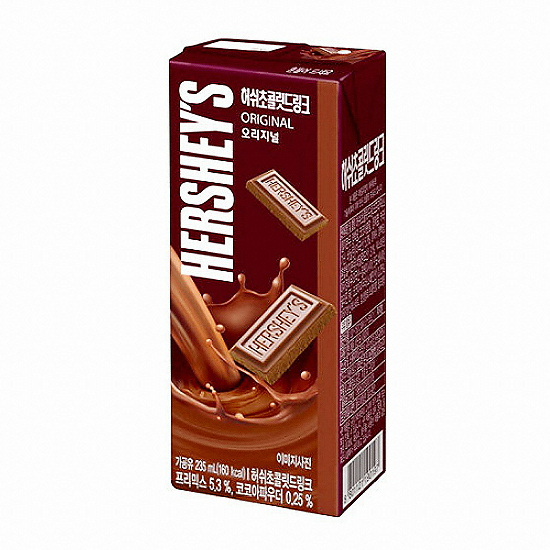 매일유업 허쉬 초콜릿 드링크 235ml (96개)_이미지