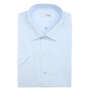 에스티듀퐁 슬림핏/반소매 구김이 적은 텐셀/폴리셔츠 SE3MM21HS310SBU