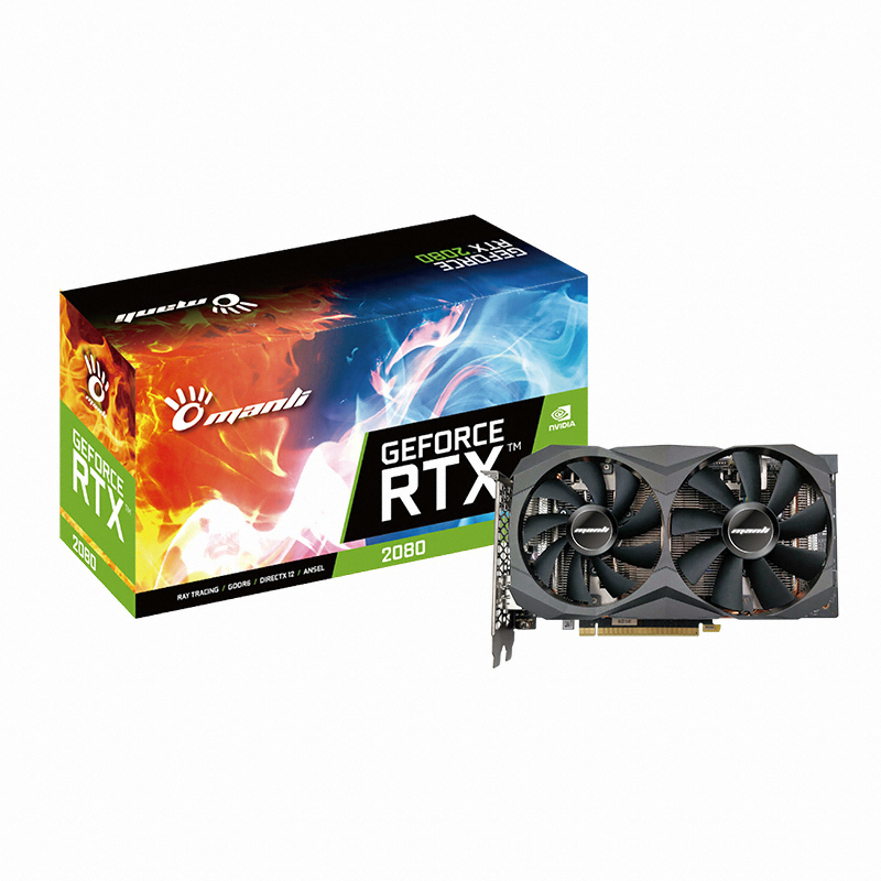 MANLI 지포스 RTX 2080 Dark Dragon D6 8GB_이미지