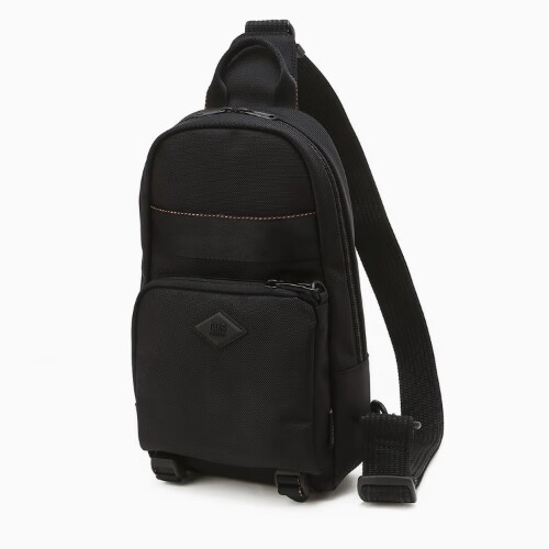 LF 닥스 슬링백 여행 SAFE AWAY 블랙 나일론 도난방지 기능 슬링백 DBBA5E850BK_이미지