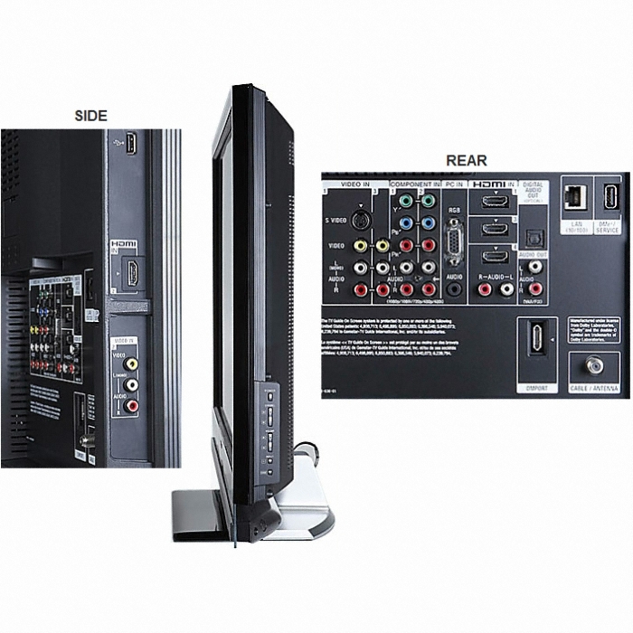 SONY 브라비아 KDL-46X4000 (스탠드)_이미지