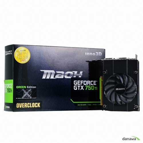 INNO3D Mach ������ GTX750 Ti ���� OC D5 2GB