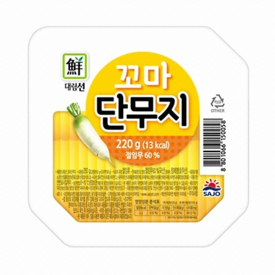 사조대림 대림선 꼬마 단무지 220g