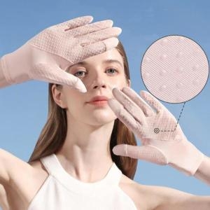 셀러허브 스포츠 HESI4806 햇빛 차단 미끄럼 방지 쿨링 장갑 등산 골프 여름장갑