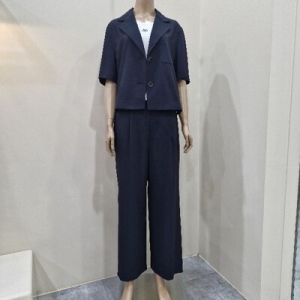 더아이잗 반팔 재킷 와이드 팬츠 셋업 IR5M0JK821SL821