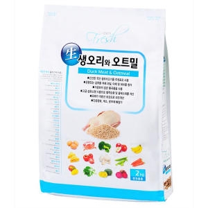  대한사료 에임 후레쉬 생오리와 오트밀 2kg [1개] 상품이미지