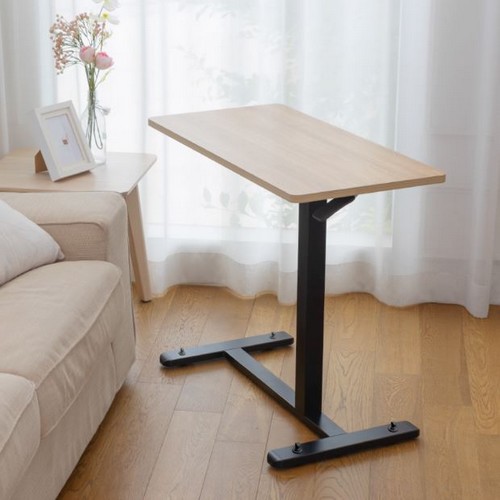 카멜마운트 핏쳐 락기능 이동형 수동식 높이조절 <b>사이드</b> <b>테이블</b> MS2