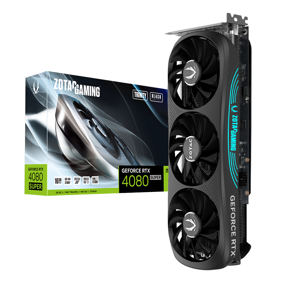 ZOTAC GAMING 지포스 RTX 4080 SUPER Trinity D6X 16GB Black_이미지