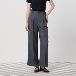 씨씨콜렉트 백밴딩 투턱 와이드 팬츠 C252MSA033_이미지