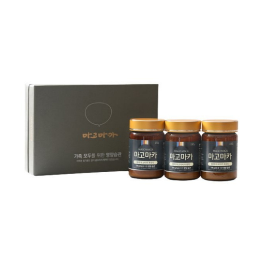 블랙 마고마카 파우더 150g 3개입 세트