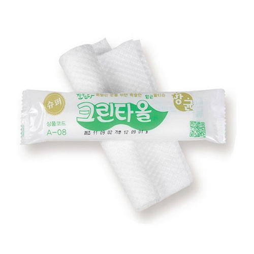 유한그린텍 크린타월 400매 (2팩)_이미지