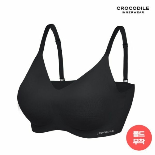 패션그룹형지 크로커다일 라이크라 쉘론 데일리 몰드부착 스트랩 감탄브라 1종 CDWBR5O12T_이미지