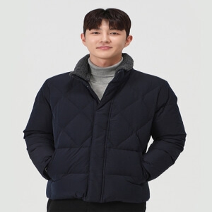 PAT 남성 양털 카라 덕 다운 점퍼_1J72003 51348_5010087928_이미지