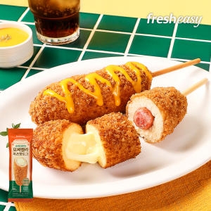 프레시지 슈퍼크런치 모짜렐라 치즈 핫도그 80g (1개)_이미지